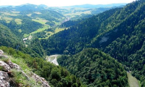 Zdjecie POLSKA / Pieniny / Sokolica / przeom Dunajca