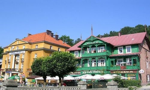 Zdjecie POLSKA / maopolska / Krynica Grska / kolory 
