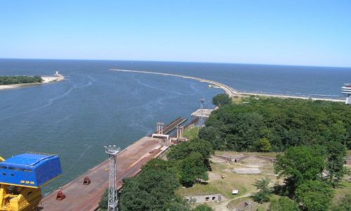 Zdjecie POLSKA / Płn-zach Polska / Świnoujście. / Widok z latarni.