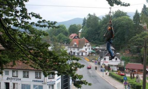 Zdjecie POLSKA / Karkonosze / SZKLARSKA POREBA / Park linowy