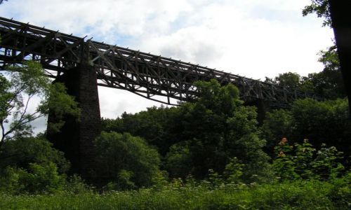 Zdjęcie POLSKA / Góry Sowie / okolice Nowej Rudy / stary most