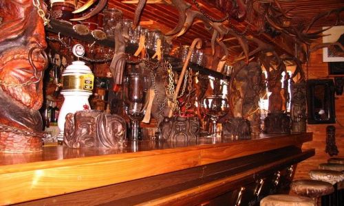 Zdjcie POLSKA / Bieszczady / Cisna / bar w Siekierezadzie