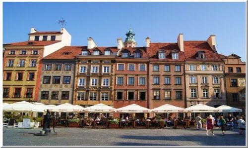 Zdjecie POLSKA / Mazowsze / Warszawa - Stare Miasto / Kolory starwki