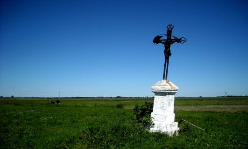 Zdjcie POLSKA / witokrzyskie / Ponidzie / chyli si ku upadkowi