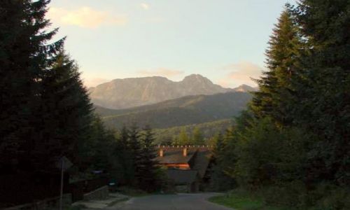 Zdjecie POLSKA / Maopolska / Zakopane / Wzeszo sonko nad Giewontem
