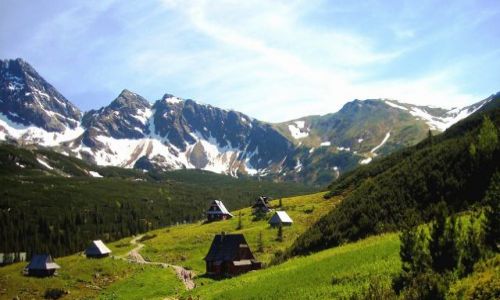 Zdjecie POLSKA / Tatry / Dolina Gsienicowa / taka maa panoramka