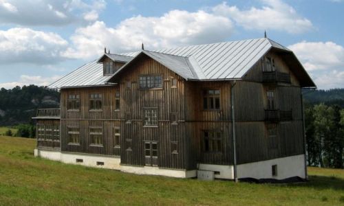Zdjecie POLSKA / Pieniny Spiskie / okolice Niedzicy / dom moich marze...