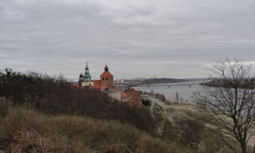 Zdjcie POLSKA / Kujawy i Pomorze / Grudzidz / Widok ze wzgrza zamkowego w Grudzidzu