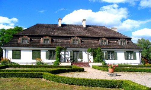 Zdjecie POLSKA / Lubelskie / Janowiec / barokowy dworek - ekspozycja wntrz domu szlacheckiego