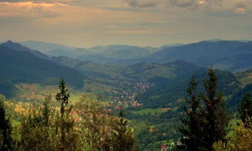 Zdjecie POLSKA / Beskid lski / Korniakw / Widok z Korniakowa