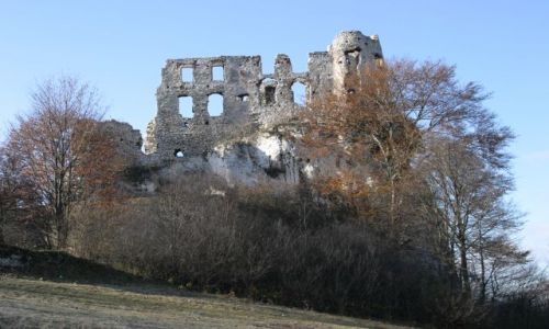 Zdjecie POLSKA / Jura Krakowsko-Czstochowska / Bobolice / Ruiny Zamku Bobolice