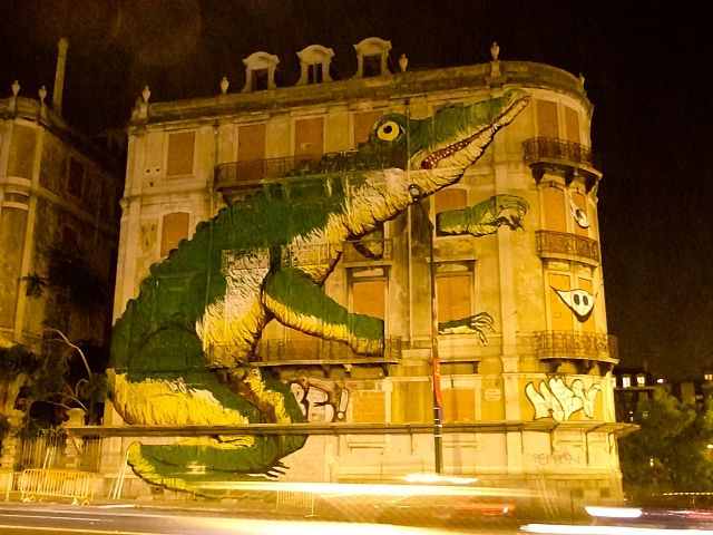 Zdjęcia: Lisbona, Lisbona, mural w Lisbonie, PORTUGALIA Zdjęcia: Lisbona, Lisbona, mural w Lisbonie, PORTUGALIA