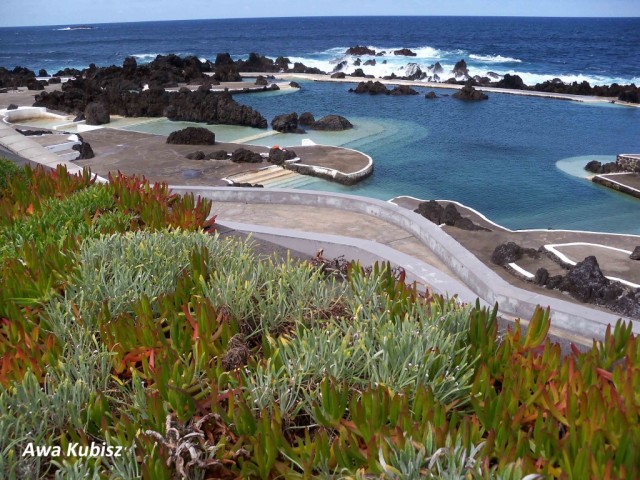 Zdj cia: Porto Moniz, Wyspa Madera, Baseny skalne w Porto Moniz, PORTUGALIA