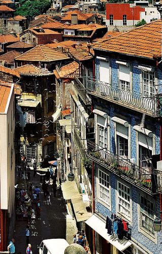 Zdjęcia: nabrzeże, Porto, dachy Porto, PORTUGALIA Zdjęcia: nabrzeże, Porto, dachy Porto, PORTUGALIA