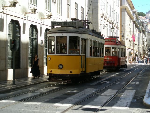 Zdjęcia: Lizbona, Dystrykt Lizbony, tramwaj miejski, PORTUGALIA Zdjęcia: Lizbona, Dystrykt Lizbony, tramwaj miejski, PORTUGALIA