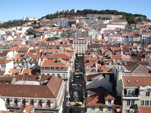 Zdjęcia: Baixa, Lizbona, Castello San Jorge, PORTUGALIA Zdjęcia: Baixa, Lizbona, Castello San Jorge, PORTUGALIA