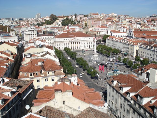 Zdjęcia: Baixa, Lizbona, Rossio, PORTUGALIA Zdjęcia: Baixa, Lizbona, Rossio, PORTUGALIA