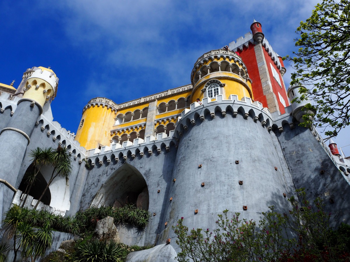 Zdjęcia: Sintra, zachodnia część Półwyspu Iberyjskiego, Pałac Pena, PORTUGALIA Zdjęcia: Sintra, zachodnia część Półwyspu Iberyjskiego, Pałac Pena, PORTUGALIA