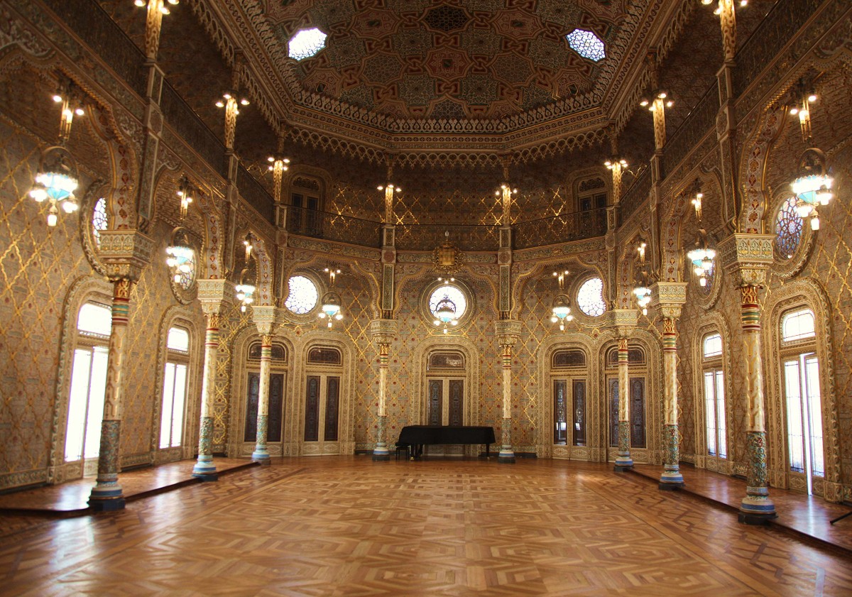 Zdjęcia: Palacio da Bolsa, Porto, Sala arabska, PORTUGALIA Zdjęcia: Palacio da Bolsa, Porto, Sala arabska, PORTUGALIA