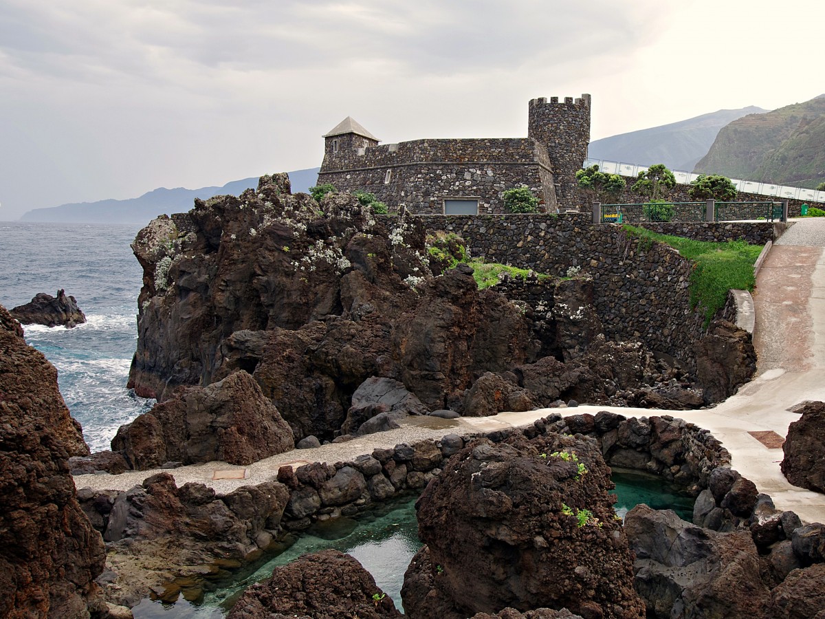 Zdjęcia: Porto Moniz, Madera, Fort, PORTUGALIA Zdjęcia: Porto Moniz, Madera, Fort, PORTUGALIA