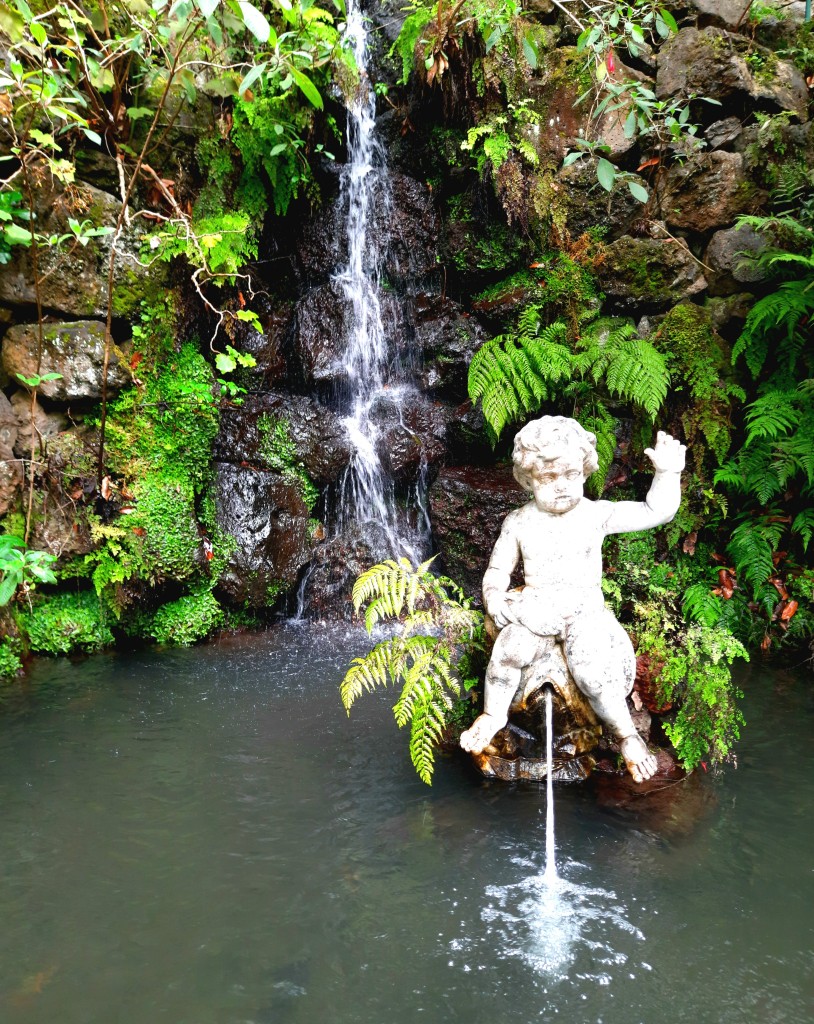 Zdjęcia: Funchal Monte Palace, Madera , Fontanna z chłopczykiem na żółwiu, PORTUGALIA Zdjęcia: Funchal Monte Palace, Madera , Fontanna z chłopczykiem na żółwiu, PORTUGALIA