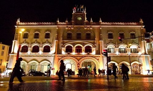 Zdjcie PORTUGALIA / Lisbona / Lisbona / dworzec w Lisbonie