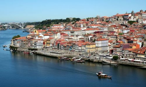 Zdjecie PORTUGALIA / - / Porto / Wybrzee Ribeira