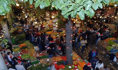 PORTUGALIA / Madera / Funchal / Noite de Mercado