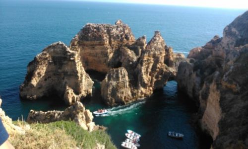 Zdjcie PORTUGALIA / Algarve / Ponta da Piedade / Cudowne miejsce