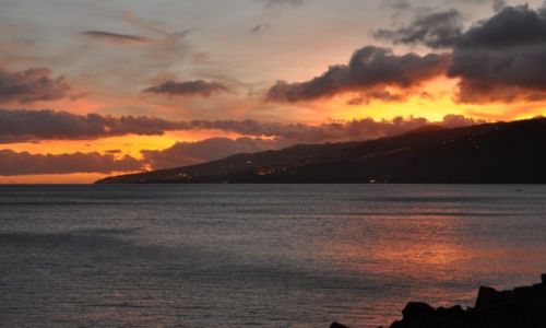 Zdj�cie PORTUGALIA / Madera / okolice Machico / Zach�d s�o�ca