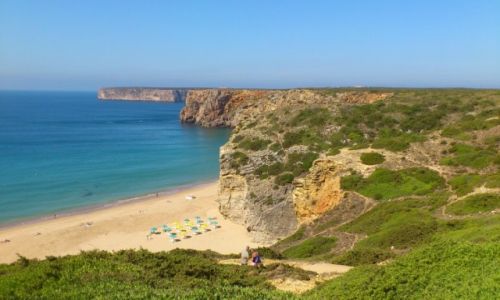 Zdjcie PORTUGALIA / Algarve / Praia Beliche / Ostatnia plaza na koncu Europy