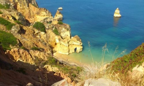 Zdjecie PORTUGALIA / Algarve / praia Dona Ana / Plaza Dona Ana