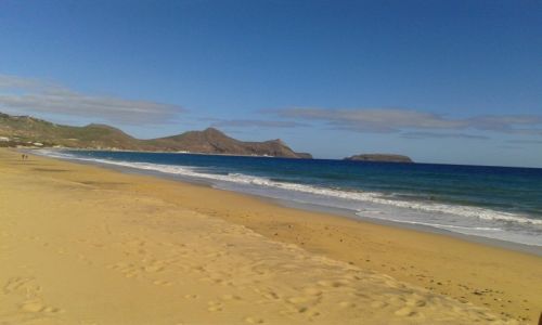 Zdjcie PORTUGALIA / PORTO SANTO / PORTO SANTO /  NATURALNA PLAA NA PORTO SANTO