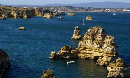 Zdjecie PORTUGALIA / Algarve / Lagos / Skaki wybrzea