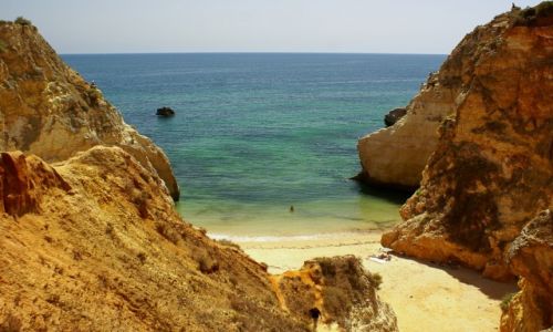 Zdjecie PORTUGALIA / Algarve / Playa da Rocha / Ustronne miejsce
