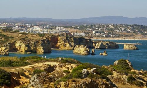 Zdjecie PORTUGALIA / Algarve / Lagos / Nadmorki krajobraz