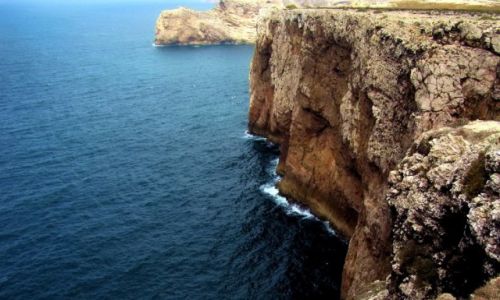 Zdjcie PORTUGALIA / Algarve / Sagres / klif