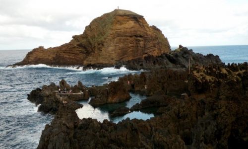 Zdjęcie PORTUGALIA / Madera  / Porto  Moniz / Naturalne baseny lawowe