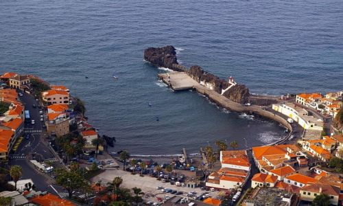 Zdjęcie PORTUGALIA / Madera / Camara de Lobos / Port rybacki