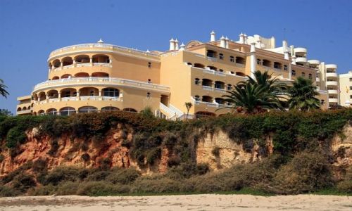 Zdjęcie PORTUGALIA / algarve / praia de rocha / hotel na urwisku