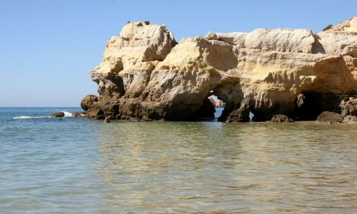 Zdjęcie PORTUGALIA / algarve / praia de rocha / ta skałka tez fotogieniczna