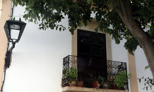 Zdjęcie PORTUGALIA / algarve / Loule / okno w narożniku