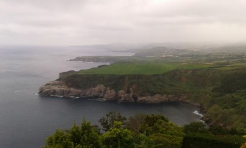 Zdjcie PORTUGALIA / AZORY / SAO MIGUEL  / MIRADOURO SANTA IRIA 