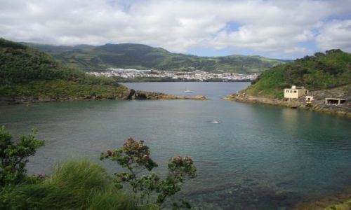 Zdjcie PORTUGALIA / AZORY / SAO MIGUEL  / krater Ilha Vila Franca