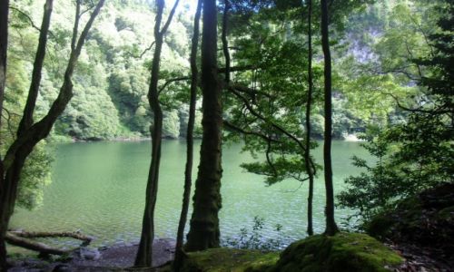 Zdjcie PORTUGALIA / AZORY / SAO MIGUEL  / ukryte Lagoa do Congro