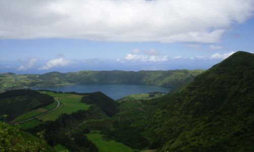 Zdjcie PORTUGALIA / AZORY / SAO MIGUEL  / LAGOA AZUL
