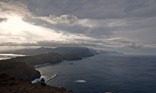 Zdjecie PORTUGALIA / Madera / Ponta de Sao Lourenco / Deszczowo