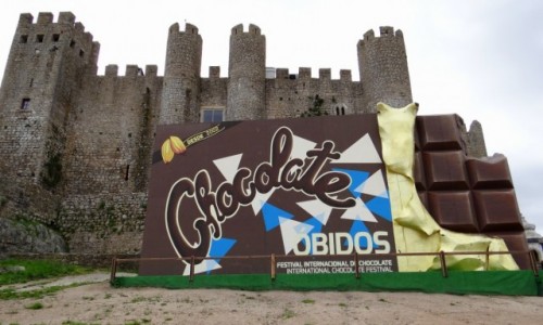 Zdjecie PORTUGALIA / Leiria / bidos / Midzynarodowy Festiwal Czekolady