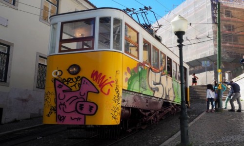 Zdjecie PORTUGALIA / zachodnia cz pw. Iberyjskiego / Bairro Alto, Lizbona / Winda