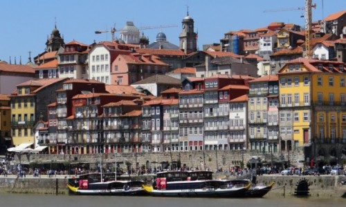Zdjcie PORTUGALIA / Porto / Ribeira / Nabrzee pnocne
